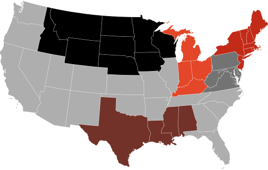 map of service areas for subsurface constructors