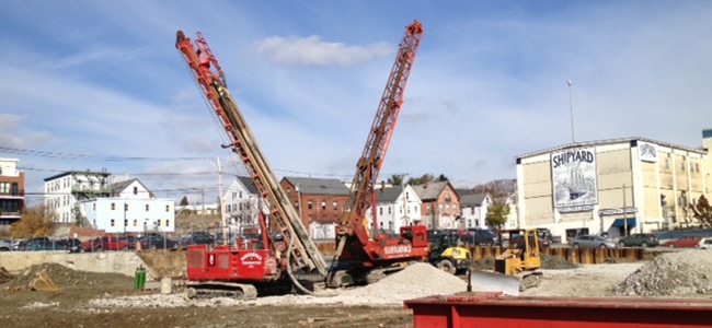 The Bay House, aggregate piers, aggregate pier, aggrete pier contractor, ground improvement, ground improvement contractor