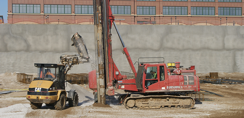 Aggregate pier ground improvement