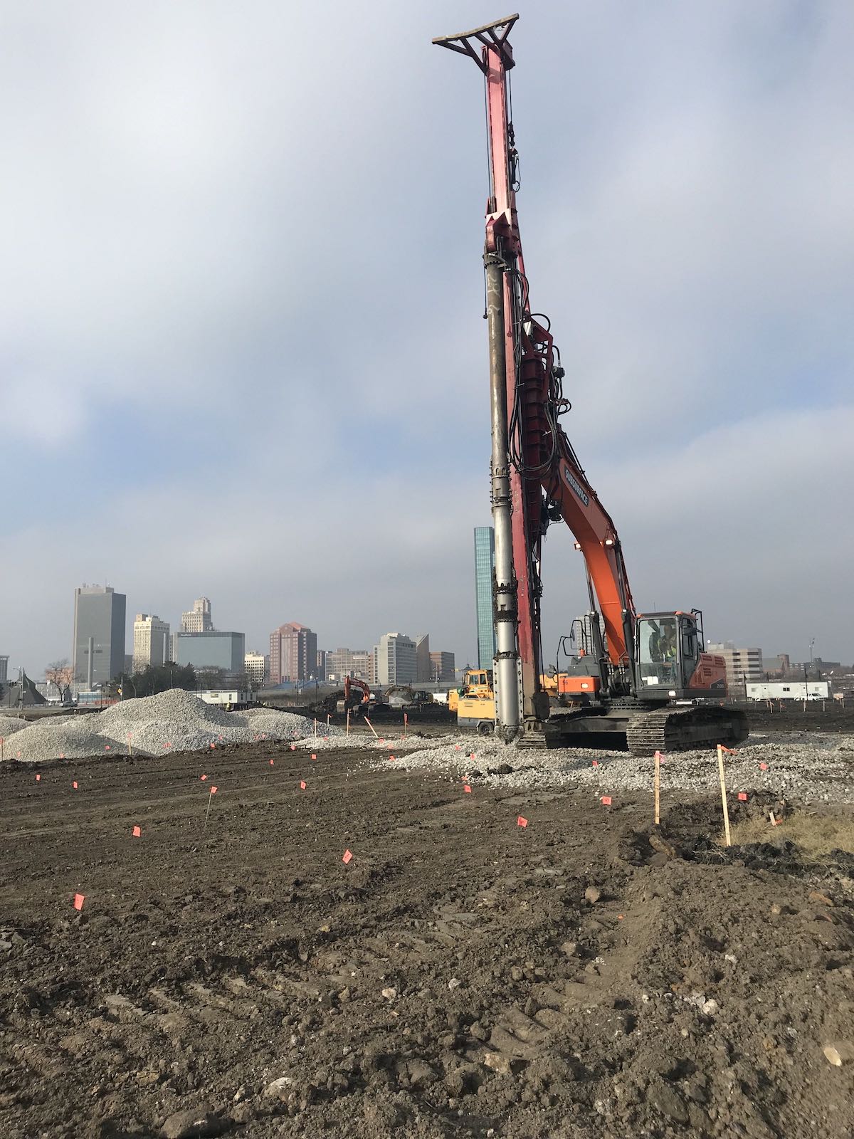 Marina Lofts Apartment Buildings, vibro stone columns, vibrocompaction contractor, aggregate piers, aggregate piers contractor, ground improvement