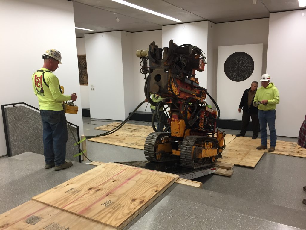 St. Louis Art Museum micropiles