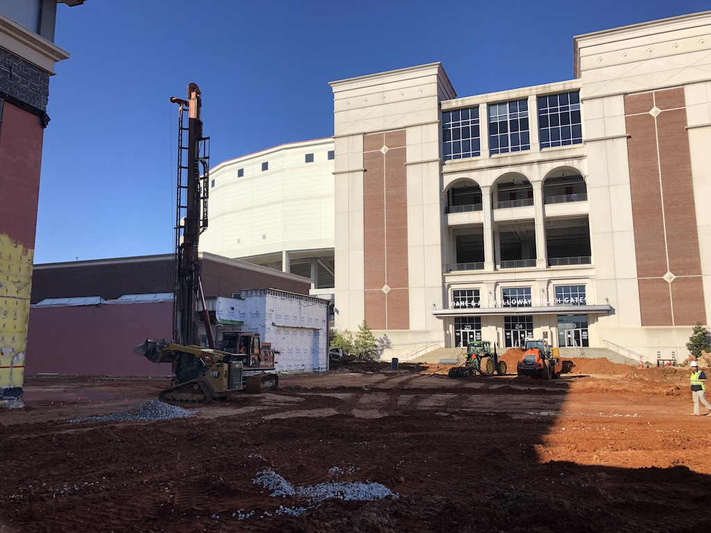 aggregate pier ground improvement at ole miss